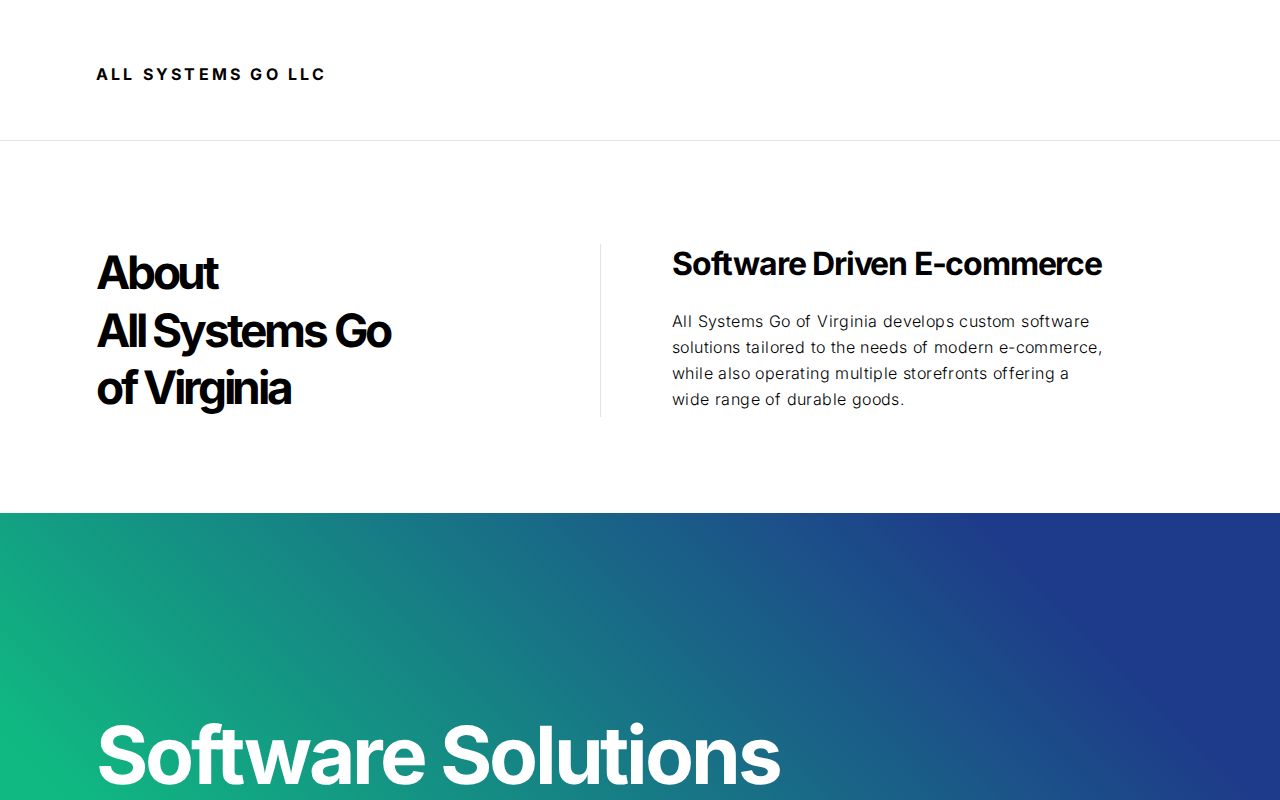 For All System Text All Systems Go of Virginia